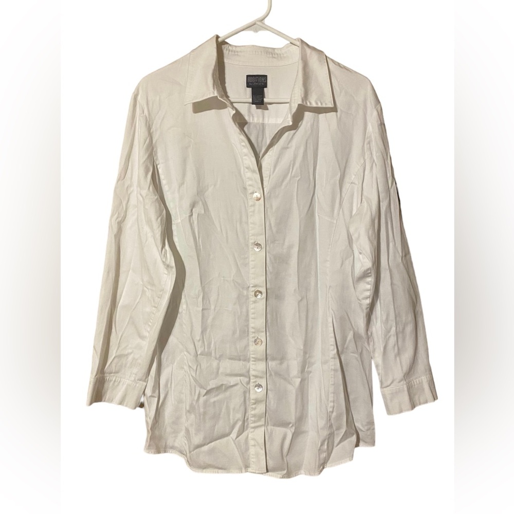 Chicos Additions Button Up Top Size 3 Extra Large… - image 1